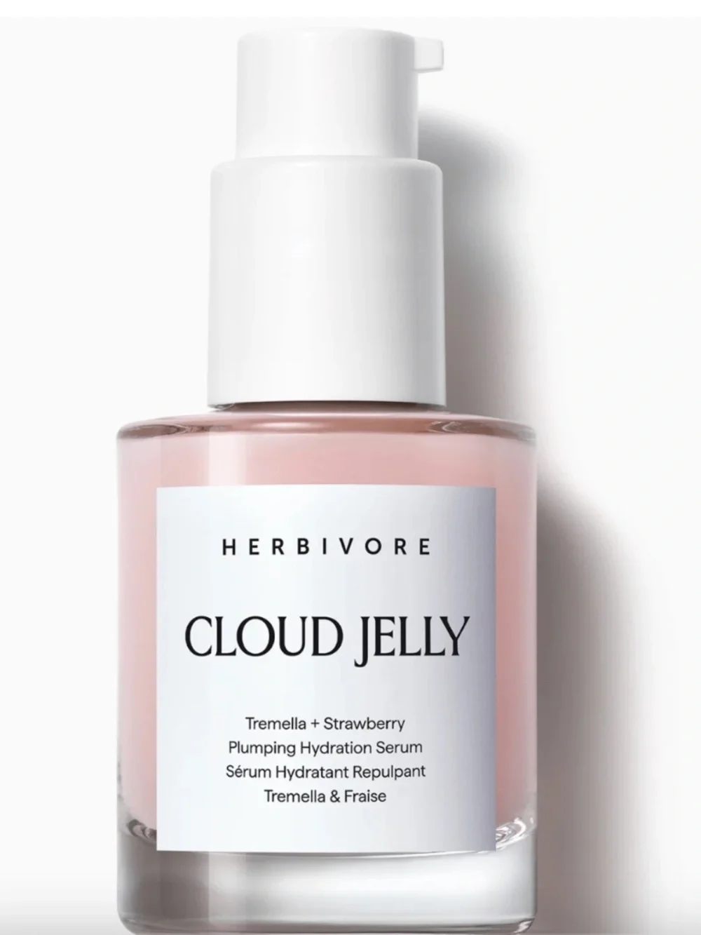 Herbivore CLOUD JELLY Tremella + Strawberry Plumping Hydration Face Serum